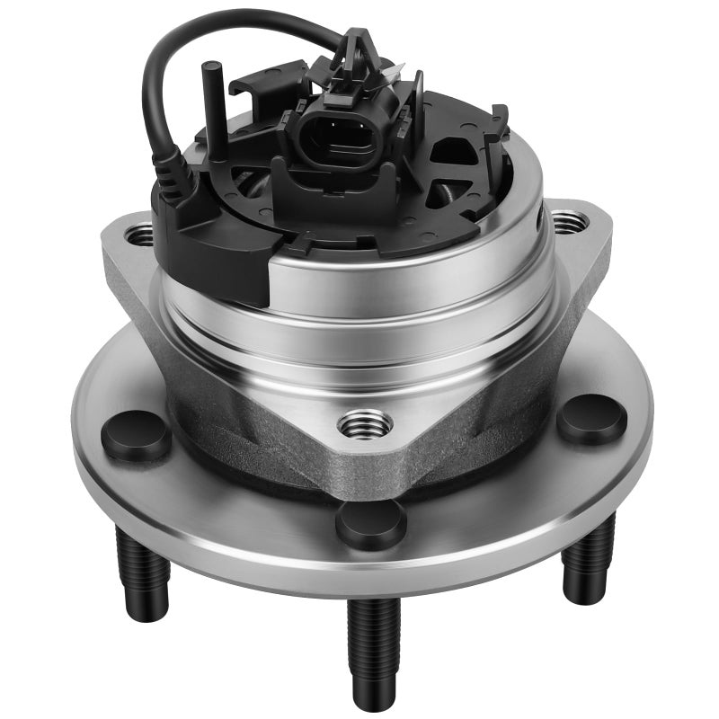 IRONTEK Front Wheel Hub and Bearing Assembly 513214 Compatible for Pontiac 05-10 G6, for Chevrolet 04-12 Malibu/08-10 HHR SS/08-10 Cobalt, for Saturn 07-09 Aura, W/ABS 5 Lugs Wheel Hub Assembly 1 PCS - Image 1